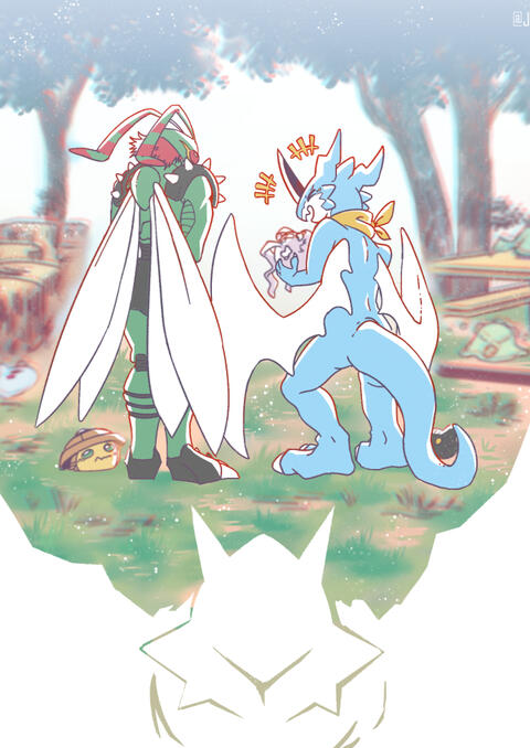 Renamon, Shapes