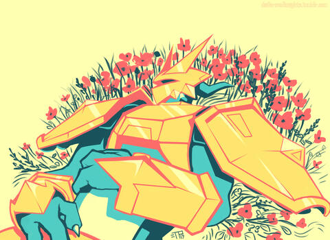 Magnamon, Palette